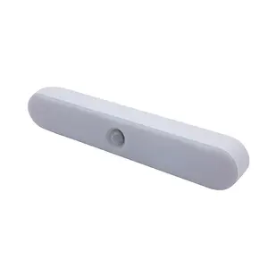 Sensor automático de armário 20cm para cozinha, portátil, branco, luz led