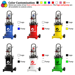 جرافة محمولة تعمل بالهواء المضغوط مضخة 12 لتر 20 لتر 30 لتر 35 لتر 40 لتر تعمل بالهواء المضغوط مضخة تزييت الشحوم - Product Image 3