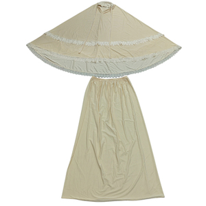 Conjunto <span class=keywords><strong>de</strong></span> <span class=keywords><strong>ropa</strong></span> <span class=keywords><strong>de</strong></span> oración musulmana para mujer, nuevo modelo, Khimar Niqab, retales <span class=keywords><strong>de</strong></span> encaje, Tops y faldas, Dubai, Eid islámico, <span class=keywords><strong>ropa</strong></span> <span class=keywords><strong>de</strong></span> Ramadán, <span class=keywords><strong>2022</strong></span> - Product Image 5