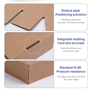 Scatola per Spedizione Abbigliamento Personalizzata con Chiusura a Zip Autoadesiva, in Cartone Ondulato Kraft con Laminazione Opaca per Vestiti e Pantaloni - Product Image 5