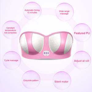 Sujetador Eléctrico con Logotipo Personalizado, Vibrador para el Pecho, Realzador de Senos, Masajeador con Calor - Product Image 5