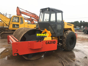 <b>Used</b> Dynapac CA251D <b>Road</b> <b>Roller</b> with Padfoot Drum Very Nice Performance Vibratory Compactor Core Motor Component Included - Product Image 6