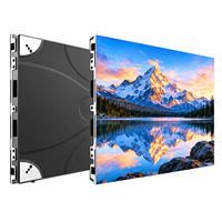 Écran LED couleur pleine gamme modulaire pour intérieur, avec boîtier en aluminium moulé sous pression, mur vidéo LED SMD HD pour publicité intérieure et salles d'exposition