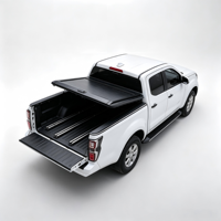 Couverture de benne rigide rétractable en aluminium, couverture de benne de camion étanche et verrouillable pour accessoires de camionnettes