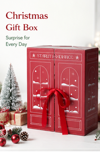 Christmas Advent Calendar Gift <b>Box</b> with Foldable Design Drawers Holiday Countdown Organizer for Candy Toys and <b>Small</b> Gifts - Product Image 3