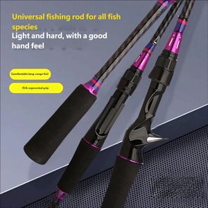 Cañas de Pescar de Fibra de Carbono de Largo Alcance con Mango Recto Tipo <span class=keywords><strong>Pistola</strong></span>, las Más Vendidas, para Pesca de Carpa en Arroyos, Acción Media Lenta - Product Image 3