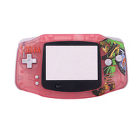 Casing Kartun Zelda Motif UV untuk GBA Shell dengan Kit Tombol Pengganti Casing Lengkap untuk Wadah Konsol Game Gameboy Advancet