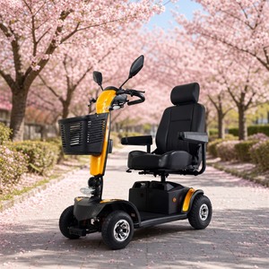 Scooter de mobilité pour voyages, pliage rapide en une seconde, pour personnes âgées et handicapées, voyages de vacances, batterie 24V38AH, CE ISO - Product Image 1