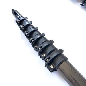 Obstpflücker-Stange 80 Fuß Obstpflückwerkzeug 15 <span class=keywords><strong>m</strong></span> 60 Fuß Teleskopstange aus Kohlefaser für Kokosnusspflückung - Product Image 2