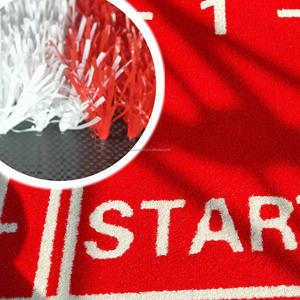 <span class=keywords><strong>Gazon</strong></span> <span class=keywords><strong>synthétique</strong></span> pour salle de sport, <span class=keywords><strong>gazon</strong></span> artificiel pour salle de sport intérieure, respectueux de l'environnement, pour traîneau <span class=keywords><strong>lesté</strong></span>, matériau PP/PE durable, couleur rouge personnalisable - Product Image 6