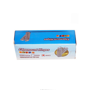 Bisagra de borde YL 1336 de aleación de zinc chapada para puerta de refrigerador/congelador - Product Image 5