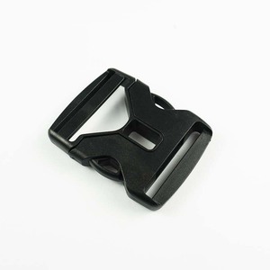 Jiuyuan Plastic Side Release Buckle Black Adjustable <b>Webbing</b> Buckle For Bags Durable Wear Resistant - Product Image 3