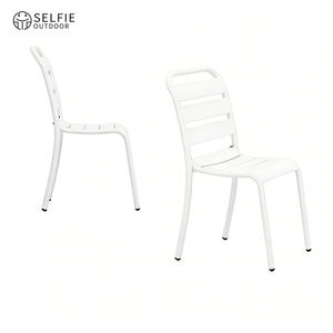 Juego de muebles de aluminio para patio, sillas y mesas modernas para eventos, juego de mesa y sillas para exteriores, sillas de comedor modernas de lujo - Product Image 3