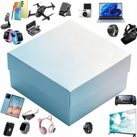 Boîte Mystère d'Écouteurs et Casques TWS, 2 Pièces, Boîte Surprise d'Électronique 3C, Boîte Cadeau Surprise d'Écouteurs Technologiques Aléatoires, Cadeau d'Unboxing