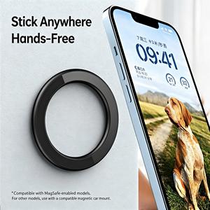 Support de téléphone magnétique puissant N52 en alliage de zinc pour fixation murale ou sur tableau de bord, compatible iPhone 13 14 15 16 17 Pro Max et <span class=keywords><strong>Samsung</strong></span>, pour utilisation sur bureau - Product Image 2