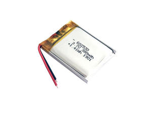 קטן גודל ליתיום יון פולימר כוח גדול <span class=keywords><strong>3.7V</strong></span> 602530 380mAh סוללה נטענת מיני שטוח תא <span class=keywords><strong>li</strong></span> יון - Product Image 1
