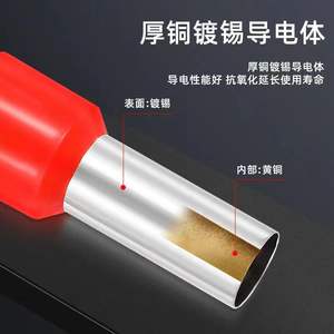 Kit de bornes à sertir Nuoyifan 0,5-10 AWG, connecteurs de fils en cuivre à pression, boîte de rangement pour l'assemblage de câbles - Product Image 3