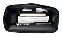 Mochila Impermeable con Patrón Geométrico, Tiras Reflectantes Negras, Correas Ajustables, Bolsa de Viaje para Portátil con Forro de Poliéster