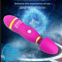 Mini bâton vibrant AV, dispositif de masturbation féminine, bâton de massage, stimulation du point G, jouet sexuel portable pour adultes, bruit de 50 dB