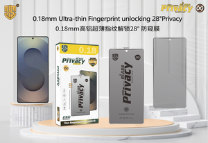 Déverrouillage par empreinte digitale ultra-mince de 0,18 mm 28 °   Protection de la vie privée pour Samsung S26 Ultra S26 S25 Ultra S25 FE S24 Ultra S24 S23 S22 - Product Image 2