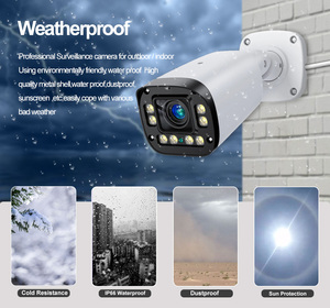 Ngoài trời trong nhà sử dụng nhà 4MP/8MP HD Hệ thống an ninh ip IR 4k PoE tự động lấy nét 5x Zoom Mạng CCTV Camera IR tầm nhìn ban đêm CMOS - Product Image 3