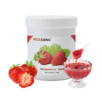 HENGZHI Merk Fruitstroop Concentraat Blauwe Bes Fruitjam voor Fruitthee Bubble Tea Ingrediënten Groothandel Leverancier