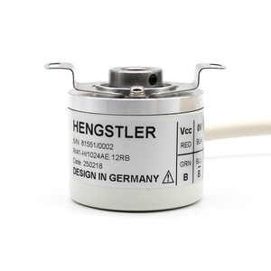 ตัวเข้ารหัสแบบเพิ่มค่าค่าทีละหนึ่ง Hengstler รุ่น RI41-H/1024AE.12RB 81551/0002 มอเตอร์ลิฟต์พร้อมสายเคเบิลปลายกลม - Product Image 4