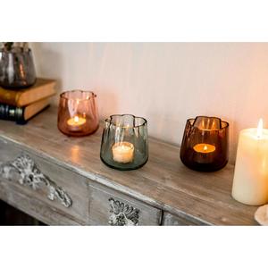 Sandra Rich Teelichtleuchter Rose ondulé Ø 8,5cm H8,5cm rose - Product Image 2