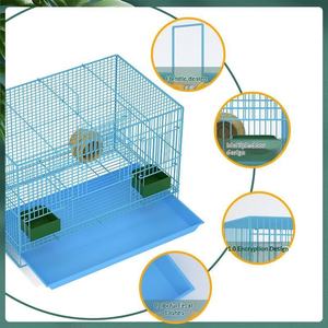 Robuste Metallkäfige für Hühner, Wachteln und Enten – Verschlüsseltes Design, Ausbruchsicher, Bohrungssicher, Großer Raum, Haushaltsgebrauch, Fabrik-Großhandel - Product Image 2