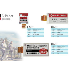 사용자 정의 미니 전자 종이 디스플레이 0.97 인치 전자 종이 디스플레이 흑백 및 빨간색과 노란색 컬러 디스플레이 Eink 화면 - Product Image 5