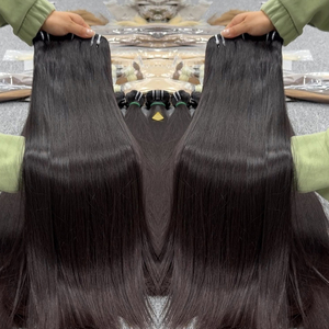 Fournisseur en gros de mèches de <span class=keywords><strong>cheveux</strong></span> russes bruts, mèches de <span class=keywords><strong>cheveux</strong></span> vierges bruts alignées dans le sens des cuticules, extensions de <span class=keywords><strong>cheveux</strong></span> humains doublement étirées à prix abordable - Product Image 3
