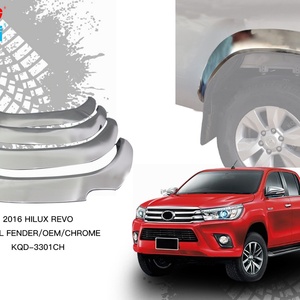 KQD Vente en gros directe d'accessoires automobiles : Garde-boue de roue pour Toyota Hilux, décoration et protection en ABS, comme sur la photo, 2015-2016 CN;GUA - Product Image 3