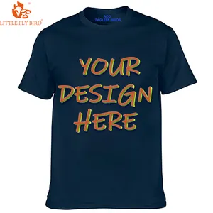 popular custom t-shirt for men printed factory prices gym oversized screen printing t shirt for men high quality