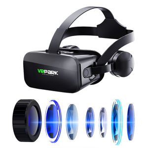 แว่นตา VR ปรับระยะห่างระหว่างรูม่านตาและระยะห่างวัตถุได้สองระดับ แว่นตาดิจิทัลสำหรับเล่นเกมเสมือนจริง 3 มิติ - Product Image 4