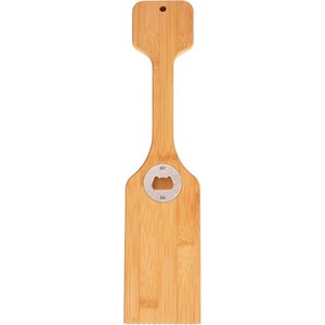 Raspador de Bambú para Barbacoa, Herramienta para Limpiar Parrillas al Aire Libre, Raspador de Parrilla con Abrebotellas, Limpiador de Parrillas Resistente, Accesorio para Barbacoa - Product Image 3