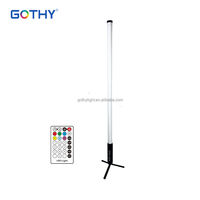 Luz de Proyección LED Pixel Tube RGBWA de 1.4m 360, Alimentada por Batería de Litio, Control por Aplicación Móvil, DMX Inalámbrico, Luz de Escenario LED