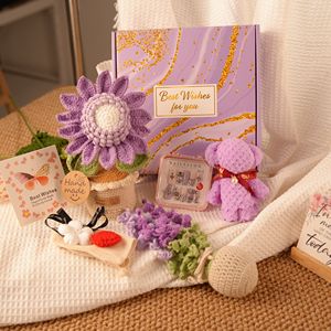 Regalos <span class=keywords><strong>de</strong></span> Ganchillo Hechos a Mano, Accesorios Amigurumi Personalizados, <span class=keywords><strong>para</strong></span> Cumpleaños, Bodas, Día <span class=keywords><strong>de</strong></span> la Madre - Product Image 1