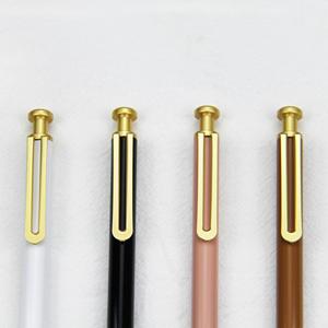 Stylo bille métallique GX0127 personnalisable avec logo, idéal pour promotion, publicité, sport, pointe 1,0 mm, encre noire, impression multi-couleurs, nouveauté - Product Image 4