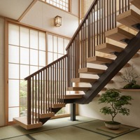 Système d'escalier modulaire à monopoutre pour une expédition internationale facile