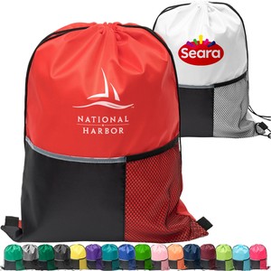 Sublimation Blanks Customized <strong>Pull</strong> <strong>String</strong> Gift Outdoor Sports Backpack <strong>Custom</strong> Polyester Drawstring <strong>Bag</strong> - Product Image 4