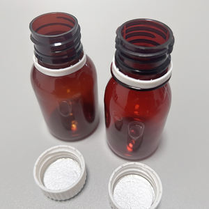 カスタムプライベートラベル60ml PETブラウン透明盗難防止プレス回転式空試薬経口液ボトル - Product Image 6