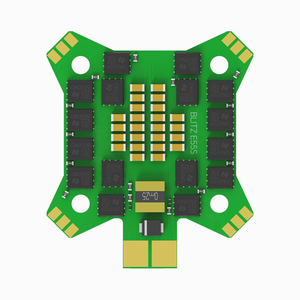 Квадрокоптер IFlight BLITZ E55S 4 в 1 Esc для бесщеточных двигателей 55A <span class=keywords><strong>2</strong></span> -6S 8 бит DShot150/300/600/MultiShot/ OneShot для гонок - Product Image 3
