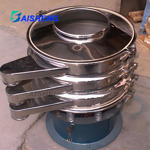 מסננת רוטטת סיבובית לאבקת חלב, מסננת רוטטת לתבלינים, קמח, אבקת חלב ותוספי מזון, מכונת רטט - Product Image 5