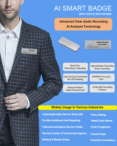 เครื่องบันทึกเสียงขนาดเล็กแบบพกพา สร้อยคอ สายรัดข้อมือ MP3 บันทึกเสียงได้นาน ช่องเสียบ Type-C USB พร้อมสายคล้องคอ สำหรับการถอดเสียงและแปลภาษา ChatGPT - Product Image 5