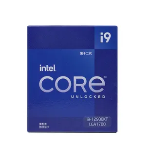 12 generation core i9-12900kf desktop CPU processor 16 core 24 thread single core frequency up to 5.2GHz