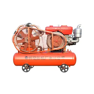 wholesale price Air Compressor small mining Portable diesel air compressor with tank