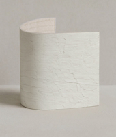 Plaque de table flexible ultra-mince A2 ignifuge et résistante à la chaleur, texture cascade MC510, pour façade extérieure
