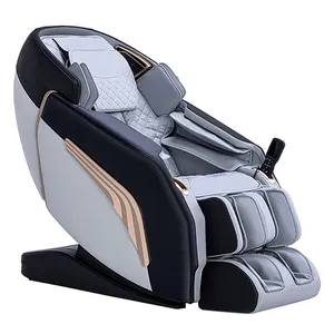 trending products 2023 New Design Full Body 3d Airbags Zero Gravity Shiatsu Massage Chair 4D With Music And Led Light