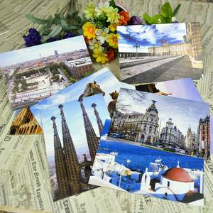 <span class=keywords><strong>Carte</strong></span> <span class=keywords><strong>postale</strong></span> de voyage de Barcelone, <span class=keywords><strong>Espagne</strong></span> - Product Image 2