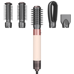 <span class=keywords><strong>Spazzola</strong></span> ad Aria Calda <span class=keywords><strong>Ionica</strong></span> Multifunzione Classica, Asciugacapelli Professionale per Capelli Lisci e Lucenti, per Uso Domestico e Salone - Product Image 1